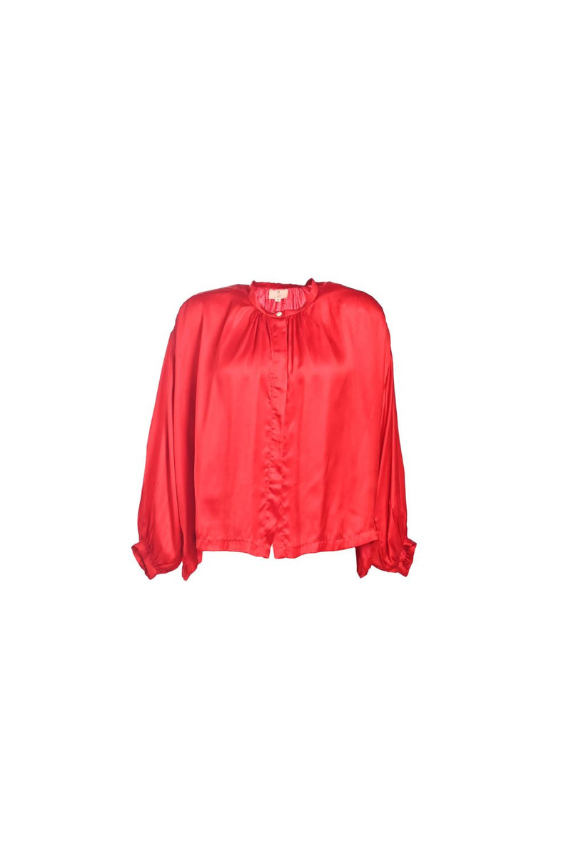 RUBY RED TOP Top & Tunics by TOKREE for women in Singapore