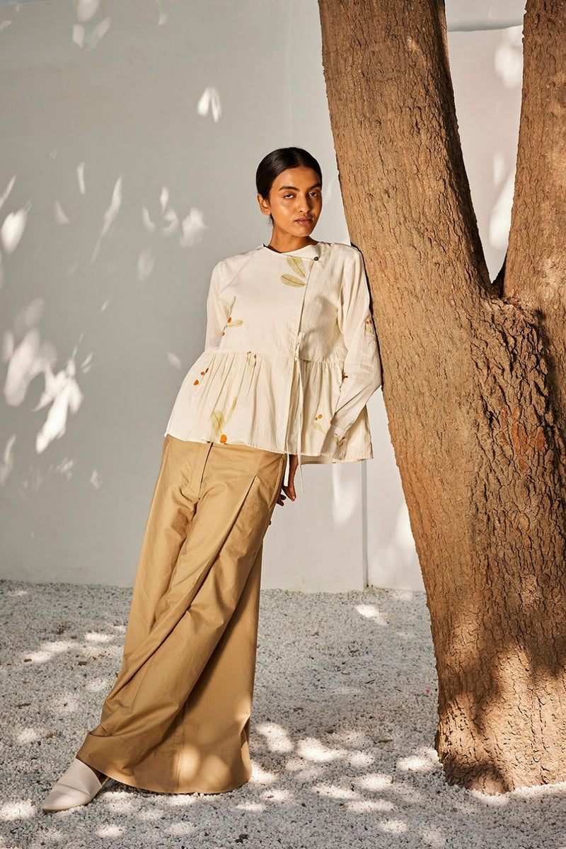 Secret daze top Top & Tunics by Khara Kapas in white for women in Singapore