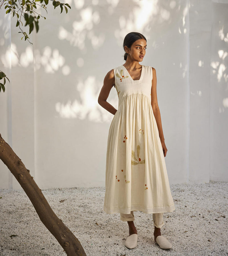 Close to you co-ord set Co-ord Set by Khara Kapas in ecru for women in Singapore