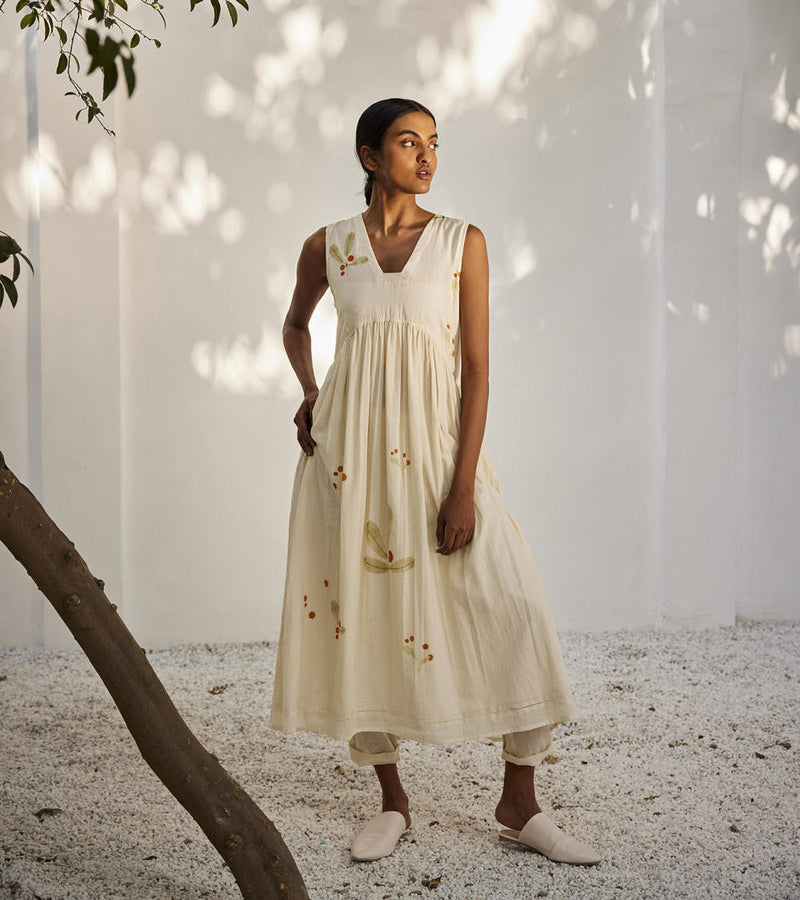 Close to you co-ord set Co-ord Set by Khara Kapas in ecru for women in Singapore