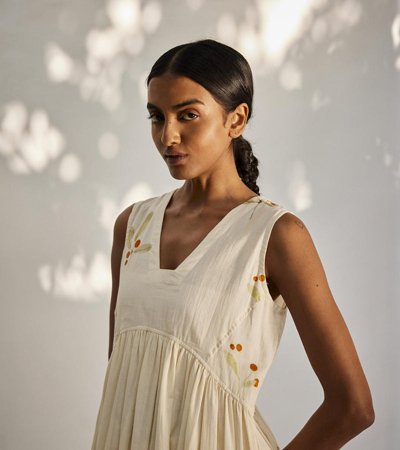 Close to you co-ord set Co-ord Set by Khara Kapas in ecru for women in Singapore