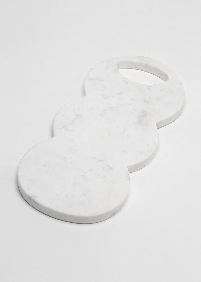 Cloud Marble Platter linen by Gado Living for in Singapore