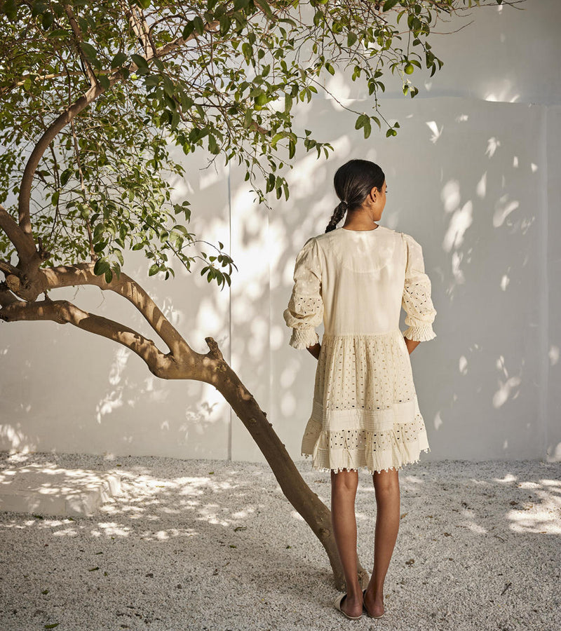 Dreaming of you dress Dress by Khara Kapas in white for women in Singapore