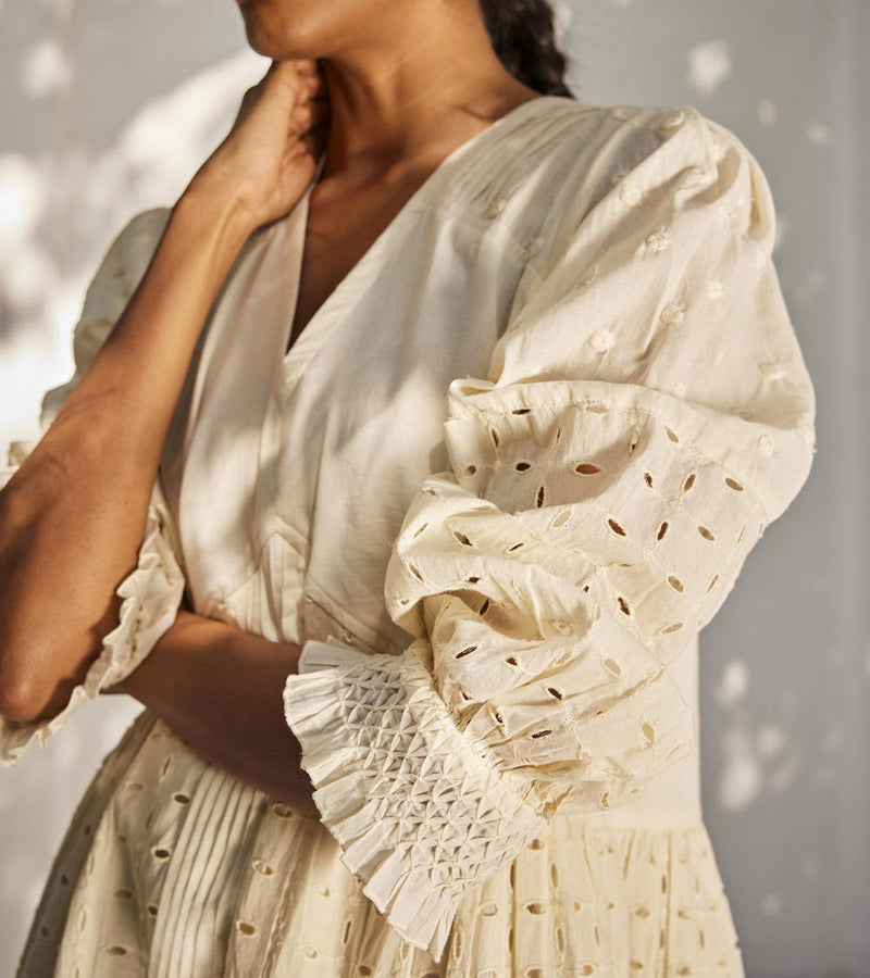 Dreaming of you dress Dress by Khara Kapas in white for women in Singapore