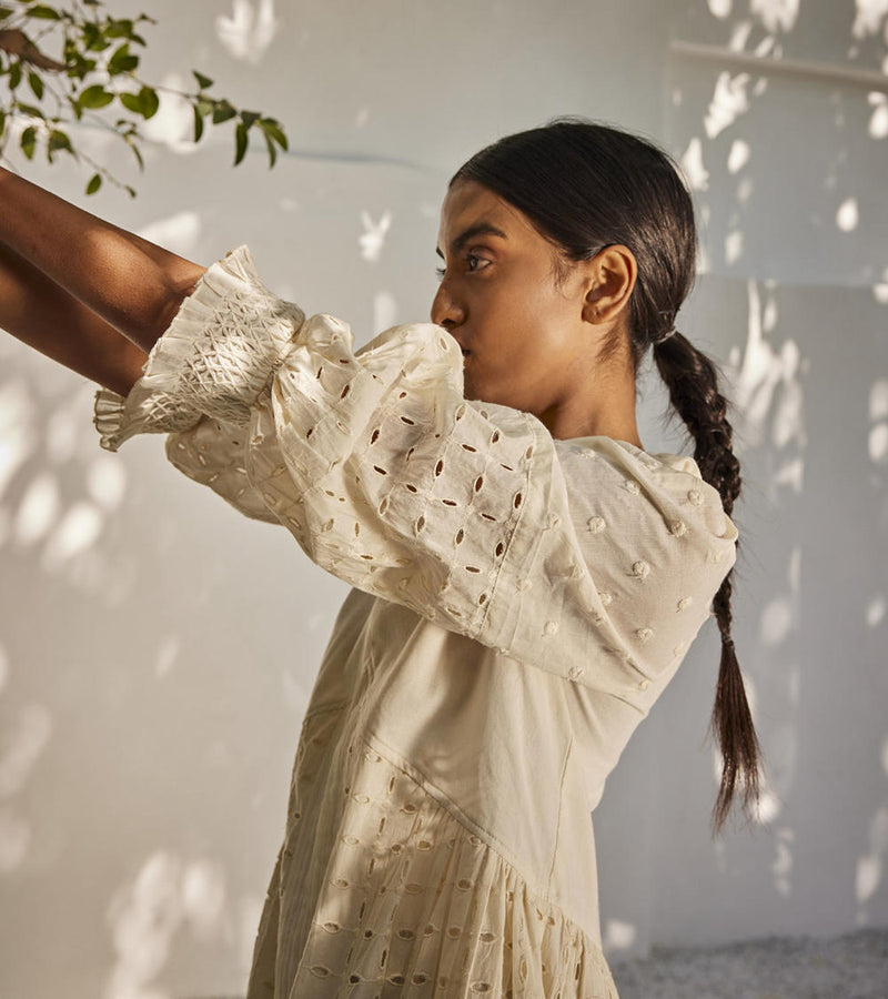 Dreaming of you dress Dress by Khara Kapas in white for women in Singapore