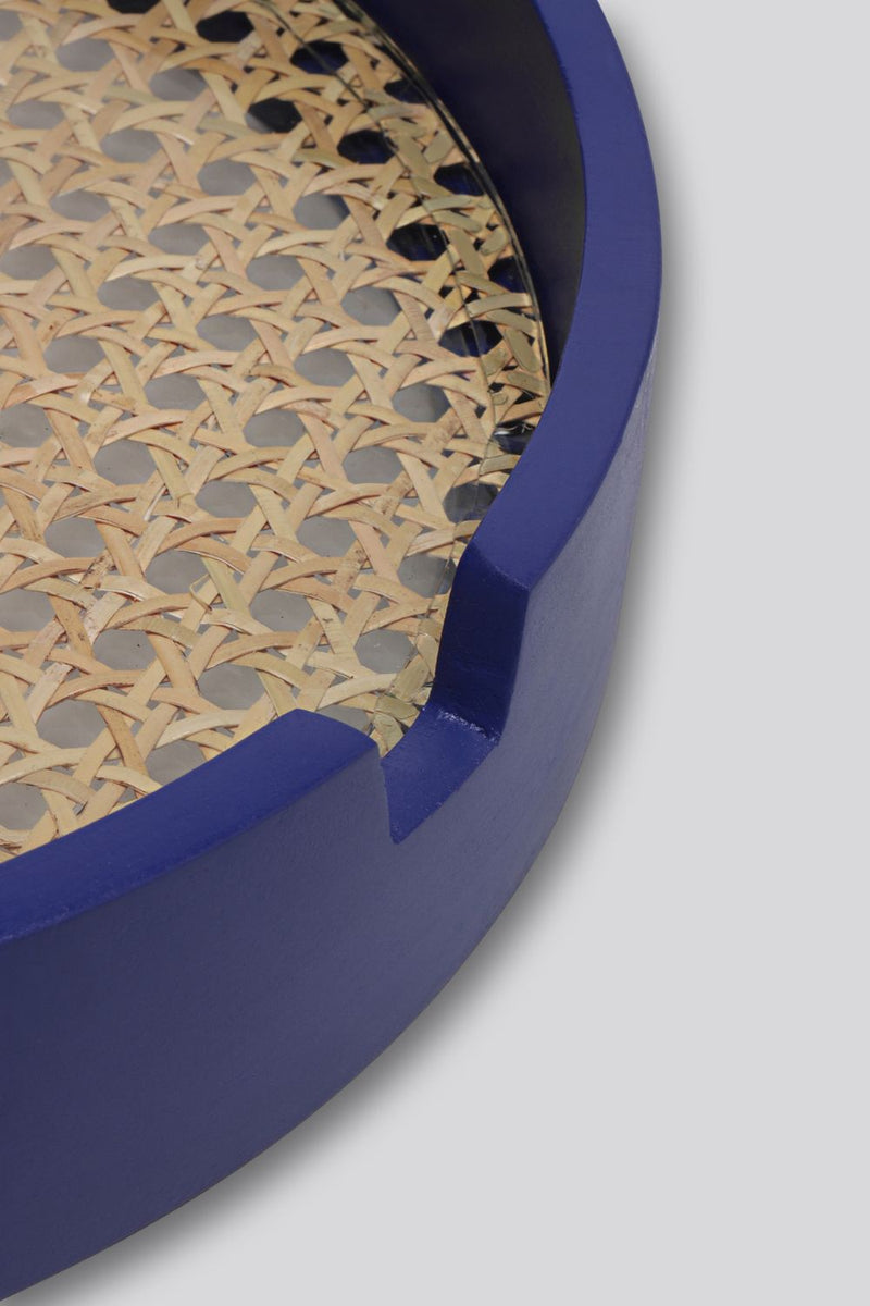 Fika Tray - Midnight Blue linen by Gado Living for in Singapore