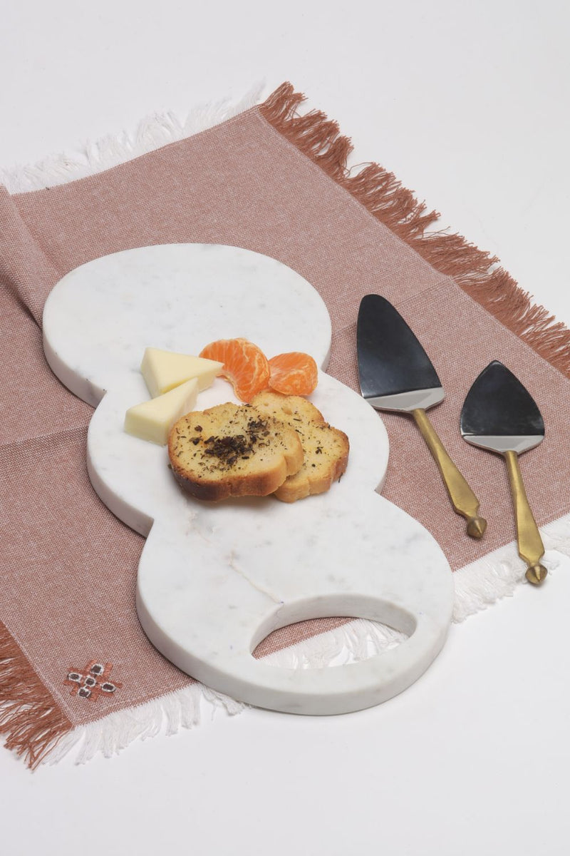 Cloud Marble Platter linen by Gado Living for in Singapore