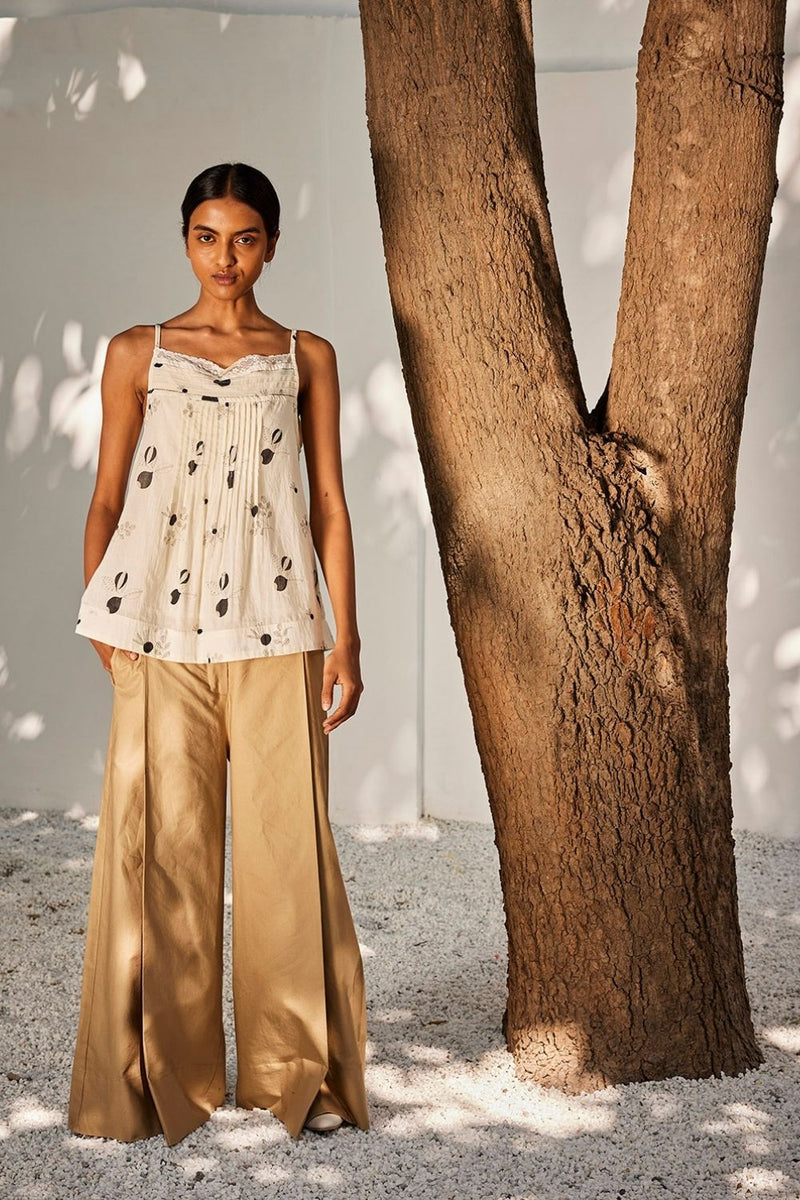 Antique hope trousers Bottoms by Khara Kapas for women in Singapore