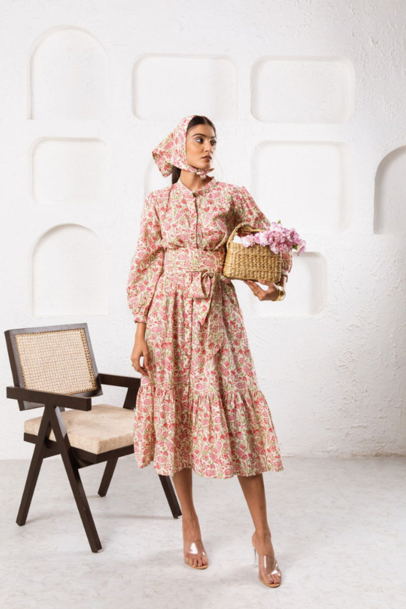 Pink Abbey Garden Dress