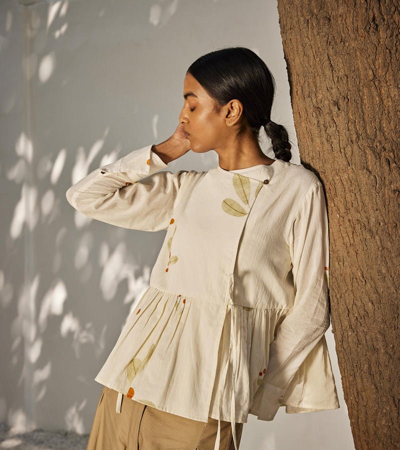 Secret daze top Top & Tunics by Khara Kapas in white for women in Singapore