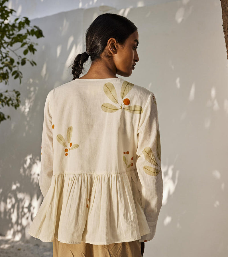 Secret daze top Top & Tunics by Khara Kapas in white for women in Singapore