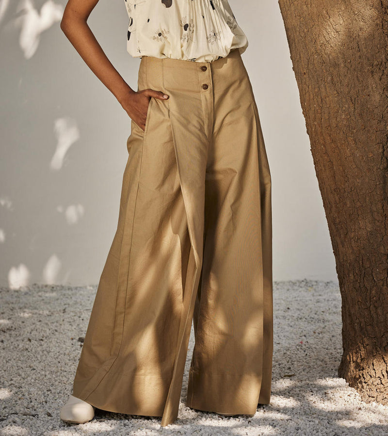 Antique hope trousers Bottoms by Khara Kapas for women in Singapore