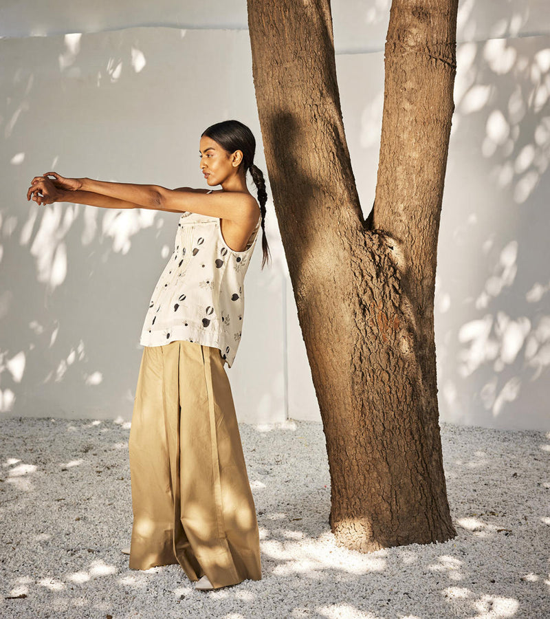 Antique hope trousers Bottoms by Khara Kapas for women in Singapore