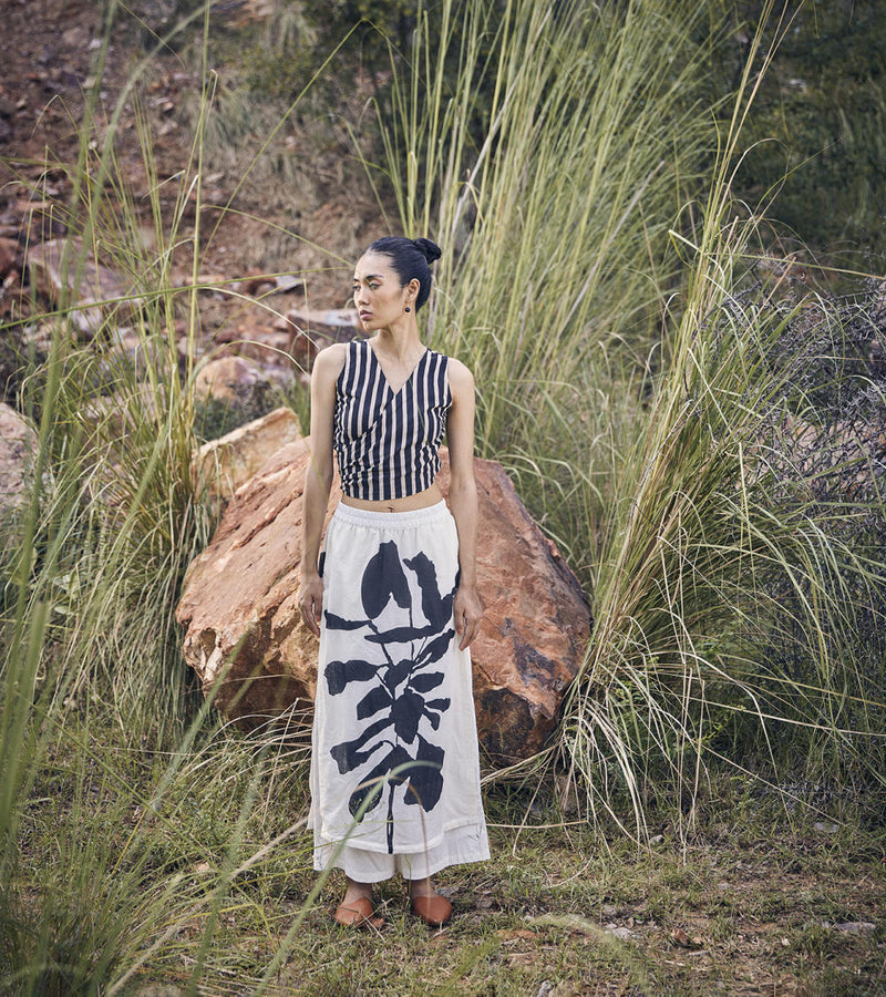 Never-Ending Skirt Trouser Bottoms,Skirts by Khara Kapas for women in Singapore