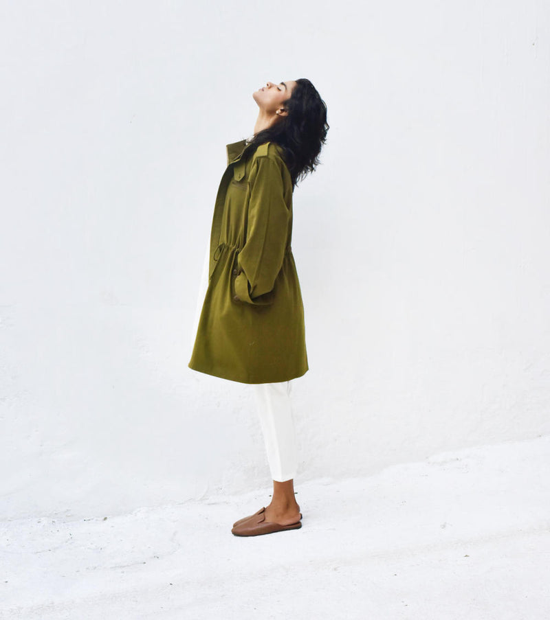 Ash Tree Parka Jacket Jackets & Overlays by Khara Kapas for women in Singapore