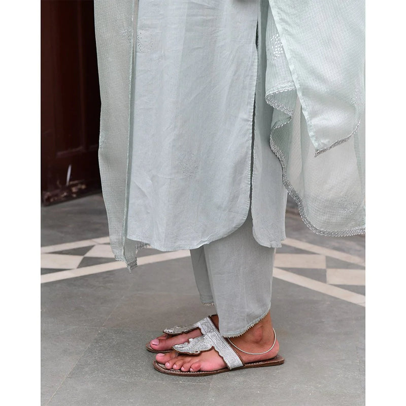 BEHROZE CHAAND (Set of 3-Sea Foam) Dress by TOKREE for women in Singapore