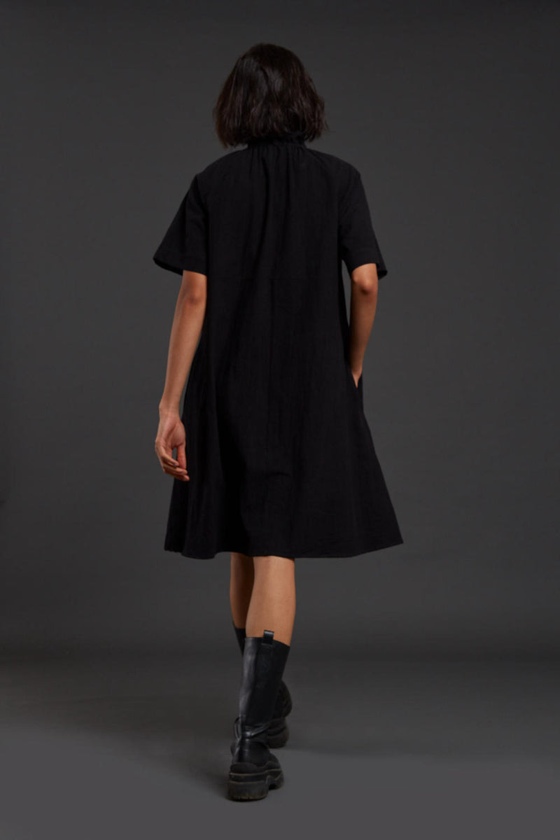 Black Tora Dress Dress by Mati in black color for women in Singapore