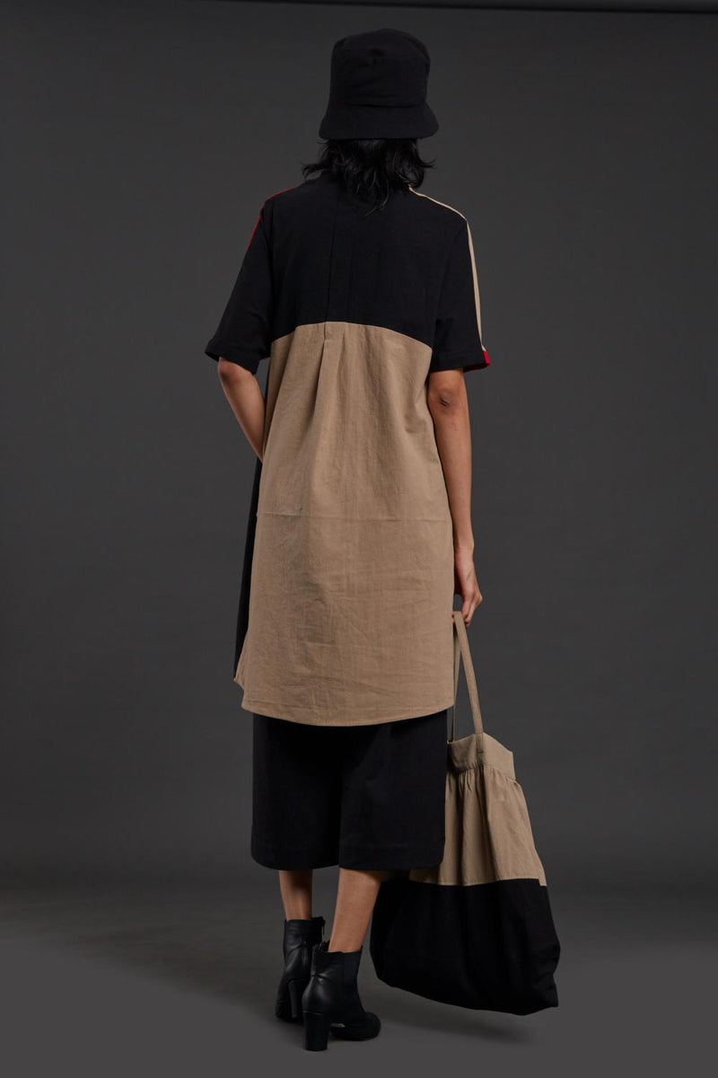 Colour Block Co-ord Set Co-ord Set by Mati in red color for women in Singapore