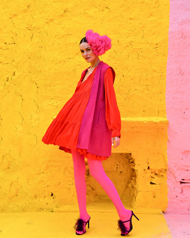 LOVE RED Dress by TOKREE in red color for women in Singapore