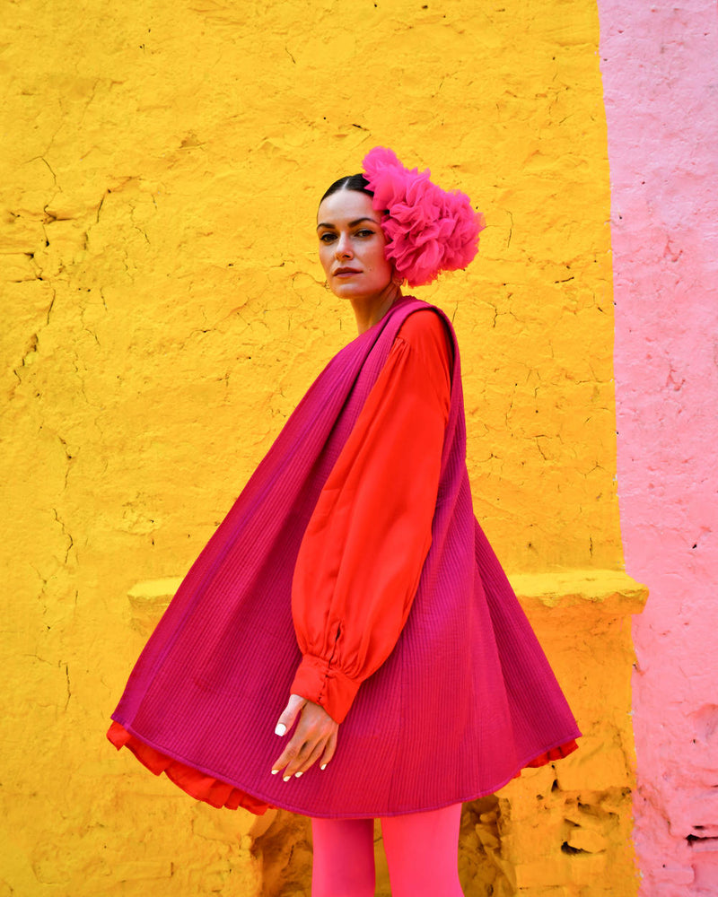 LOVE RED Dress by TOKREE in red color for women in Singapore