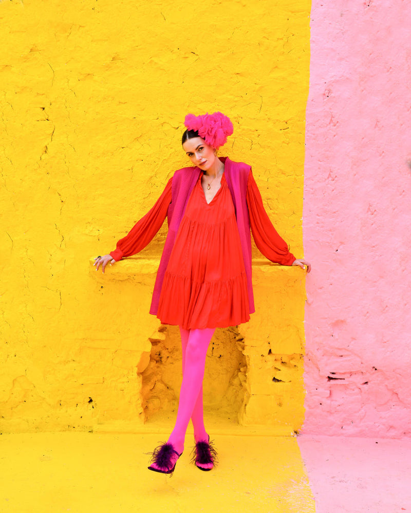 LOVE RED Dress by TOKREE in red color for women in Singapore