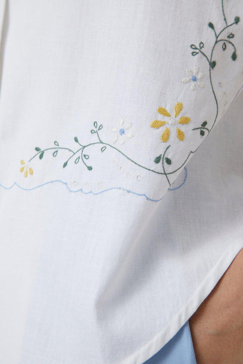 Dua - Shirt Top & Tunics by The Summer House in white color for women in Singapore