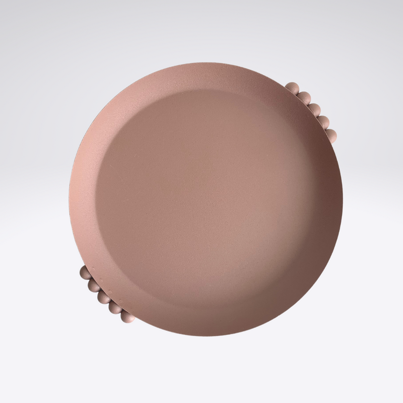Elan Trinket Tray - Dusty Pink linen by Gado Living for in Singapore