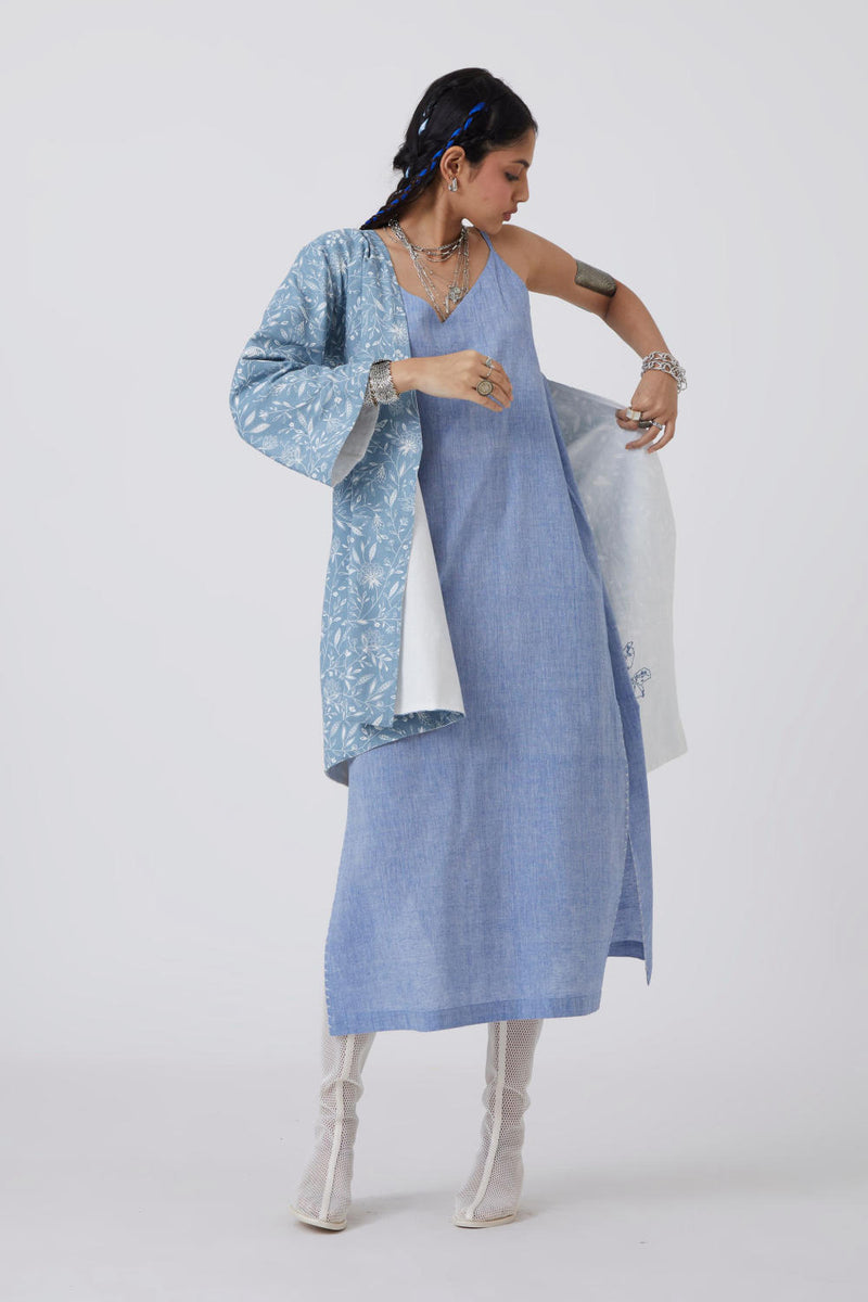 Ewa - Jacket Jackets & Overlays by The Summer House in blue color for women in Singapore