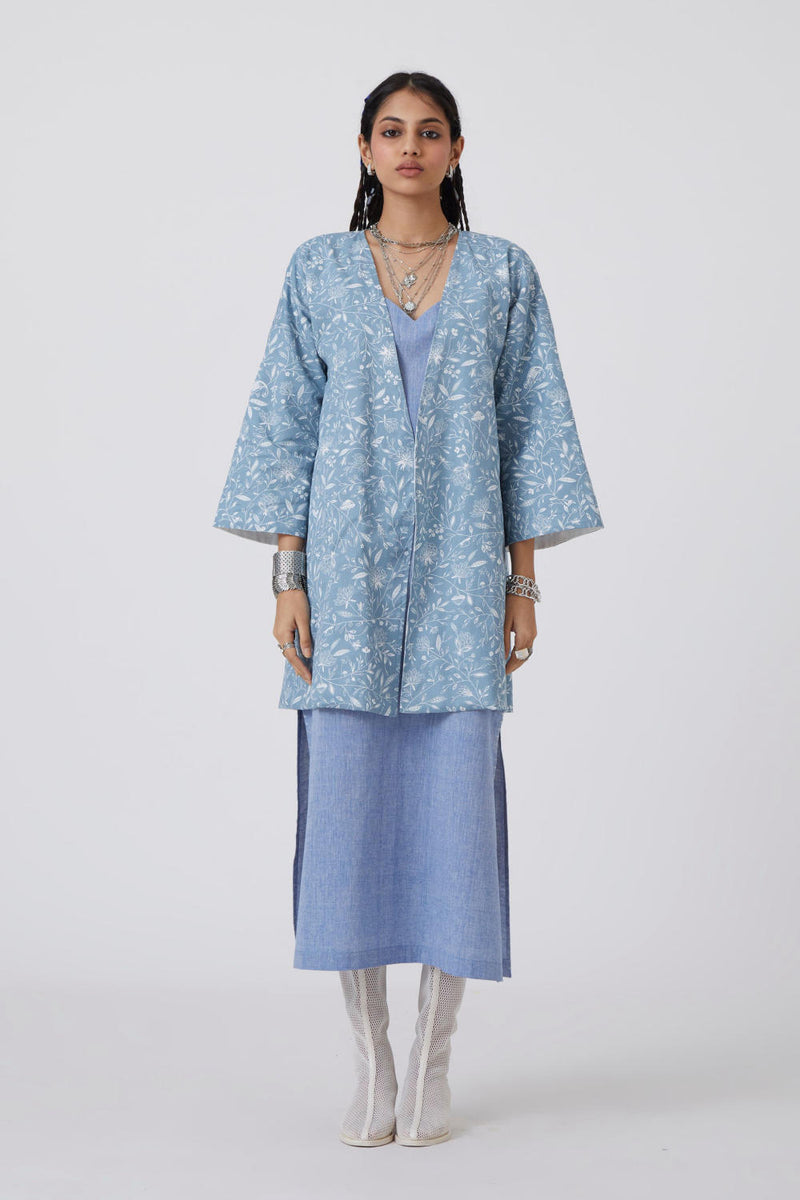Ewa - Jacket Jackets & Overlays by The Summer House in blue color for women in Singapore