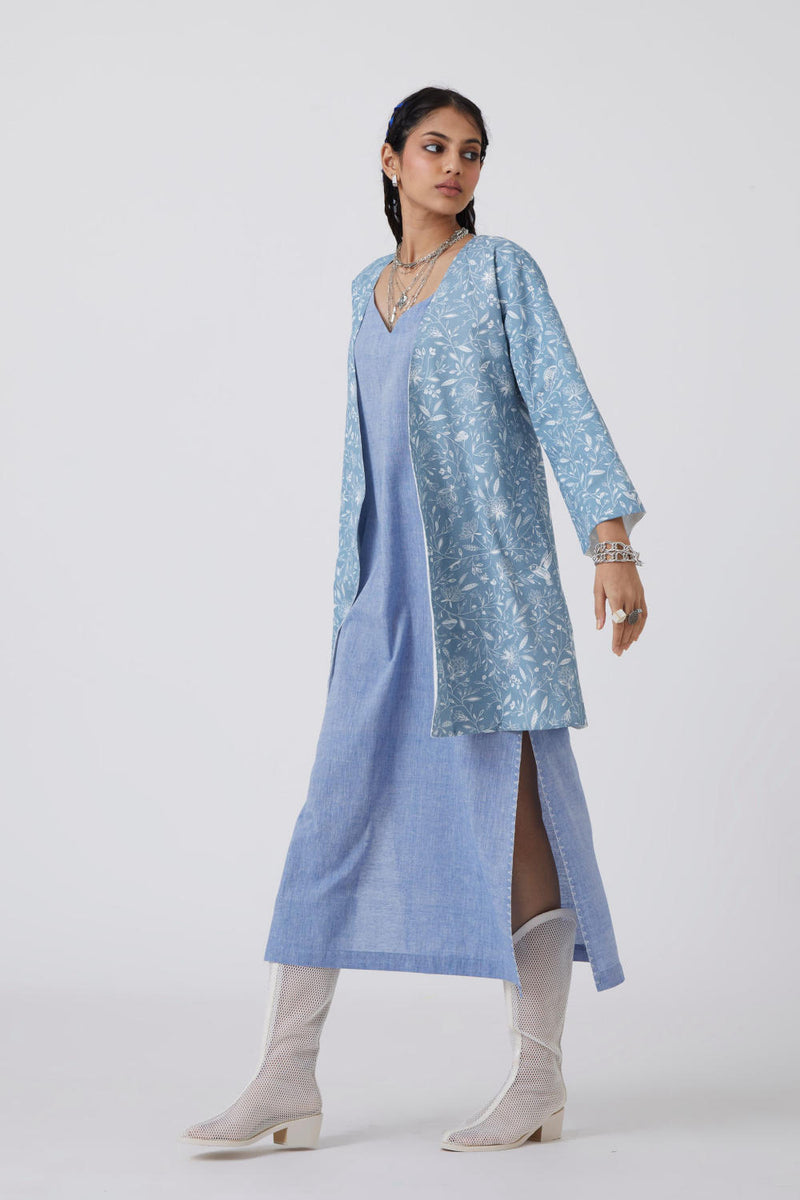 Ewa - Jacket Jackets & Overlays by The Summer House in blue color for women in Singapore