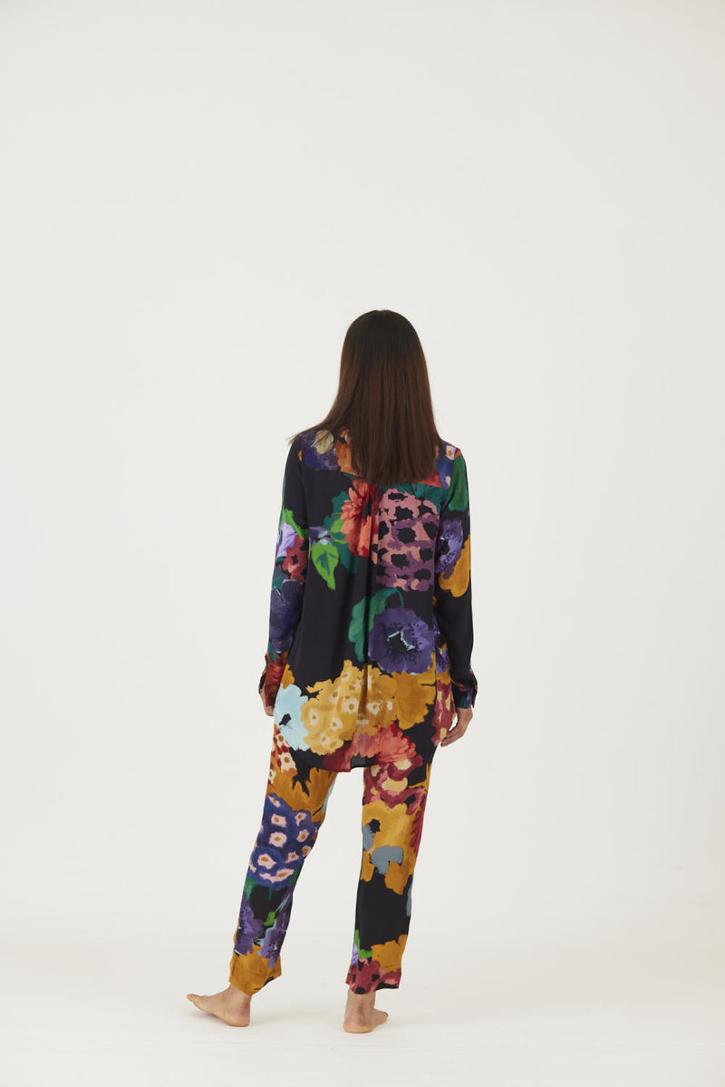 FARAH BLACK CO-ORD SET Co-ord Set by Yam in black color for women in Singapore