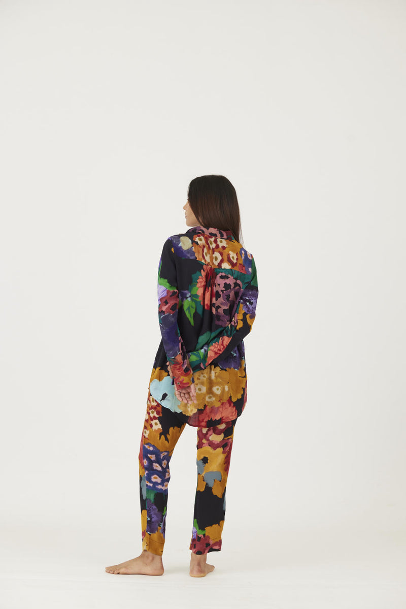 FARAH BLACK CO-ORD SET Co-ord Set by Yam in black color for women in Singapore