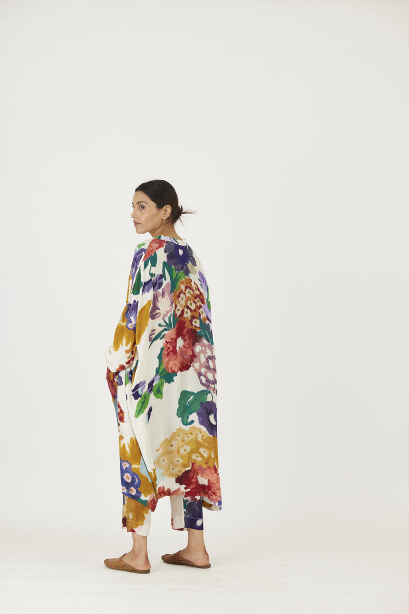 FARAH WHITE 3 pcs SET mul Co-ord Set by Yam in multi color for women in Singapore