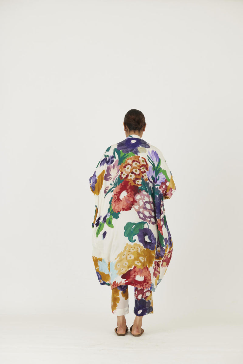 FARAH WHITE 3 pcs SET mul Co-ord Set by Yam in multi color for women in Singapore