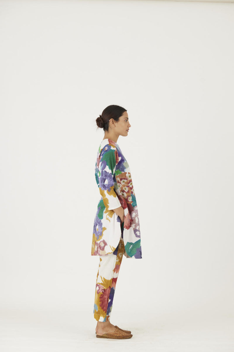 FARAH WHITE KURTA SET Kurta Sets by Yam for women in Singapore