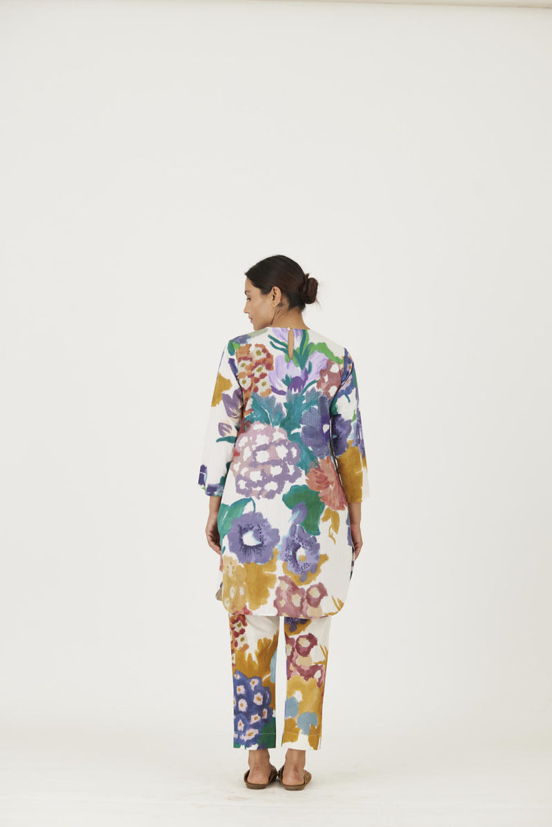 FARAH WHITE KURTA SET Kurta Sets by Yam for women in Singapore