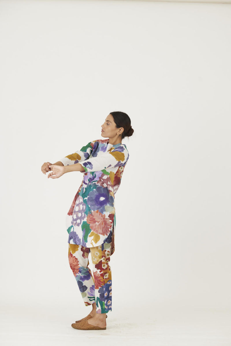 FARAH WHITE KURTA SET Kurta Sets by Yam for women in Singapore