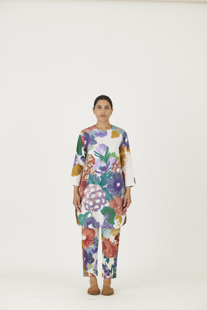 FARAH WHITE KURTA SET Kurta Sets by Yam for women in Singapore