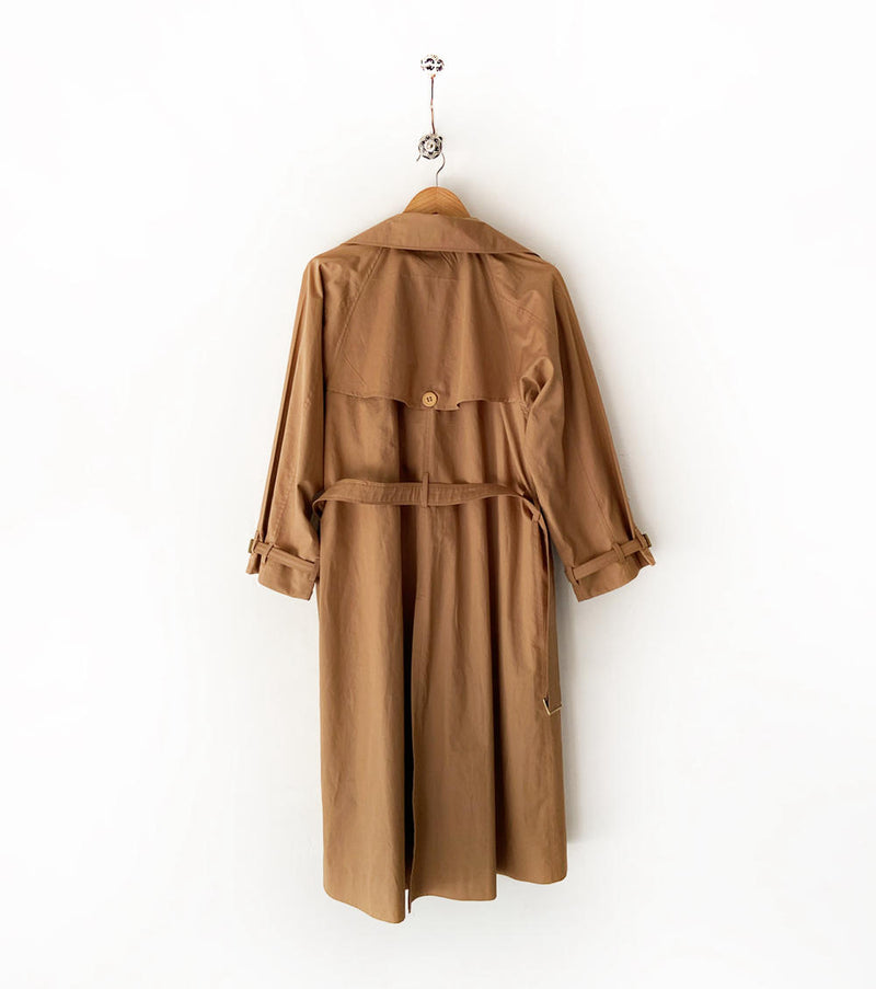 Heart Wood Trench Coat Jackets & Overlays by Khara Kapas for women in Singapore
