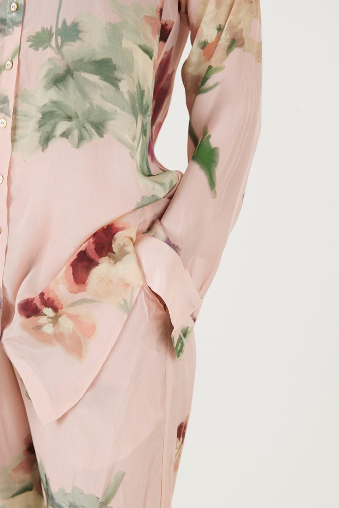 JULIET PINK CO-ORD Co-ord Set by Yam in pink color for women in Singapore