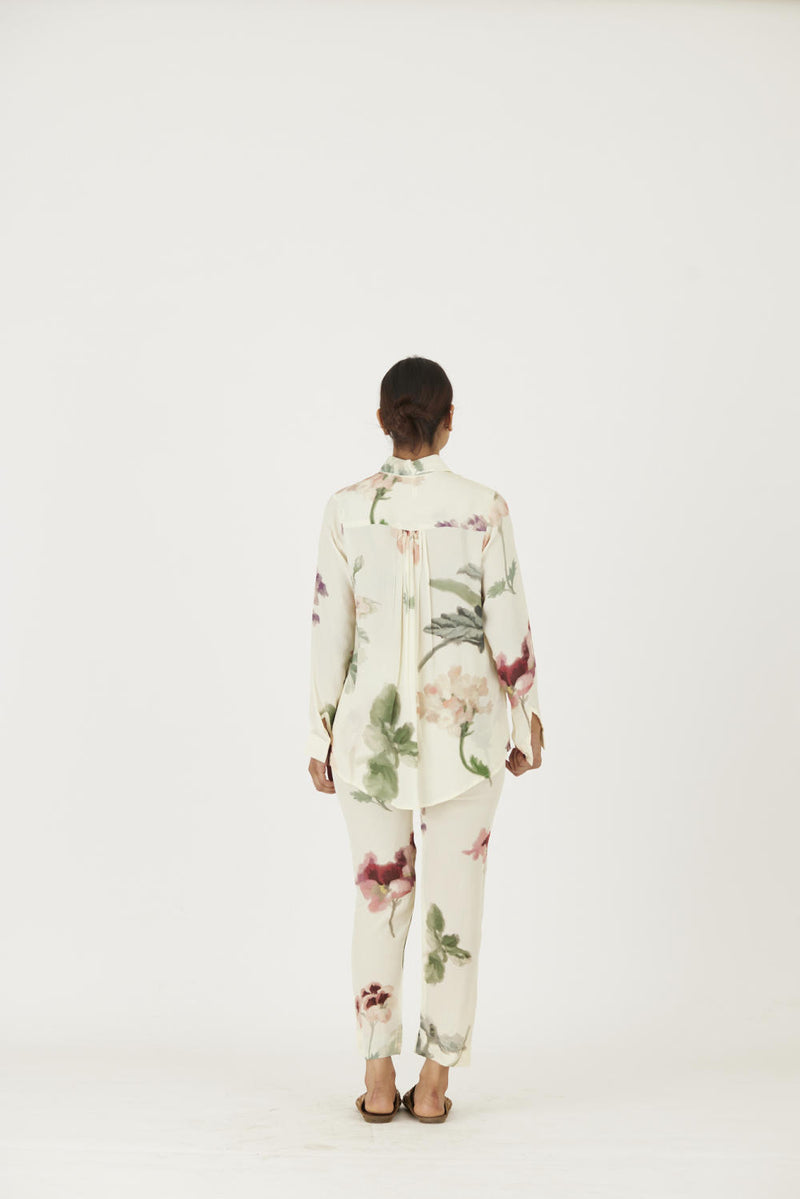 JULIET WHITE CO-ORD Co-ord Set by Yam in white color for women in Singapore
