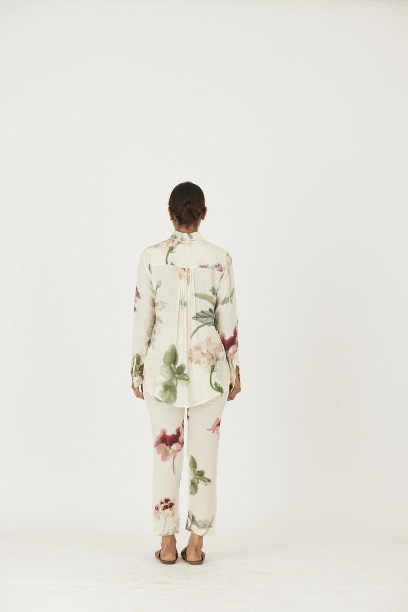 JULIET WHITE CO-ORD Co-ord Set by Yam in white color for women in Singapore