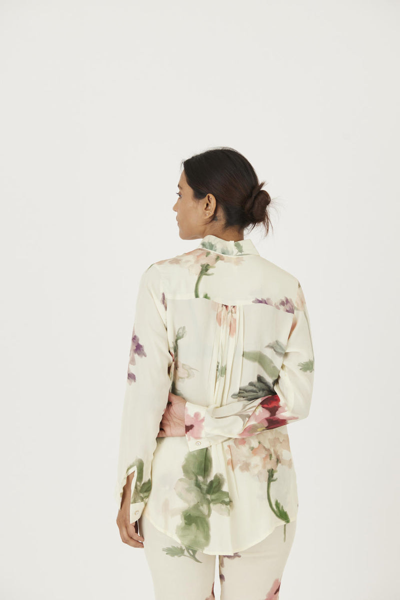 JULIET WHITE CO-ORD Co-ord Set by Yam in white color for women in Singapore
