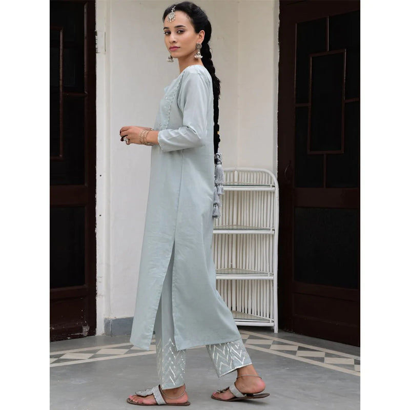 KANAER (Set of 3-Sea Foam) Dress by TOKREE for women in Singapore