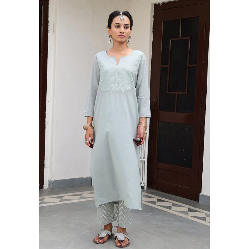 KANAER (Set of 3-Sea Foam) Dress by TOKREE for women in Singapore