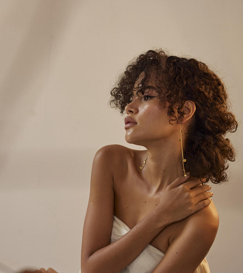 Rumi earring by Khara Kapas Jewellery for women in Singapore