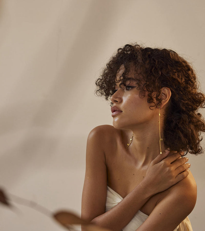 Rumi earring by Khara Kapas Jewellery for women in Singapore