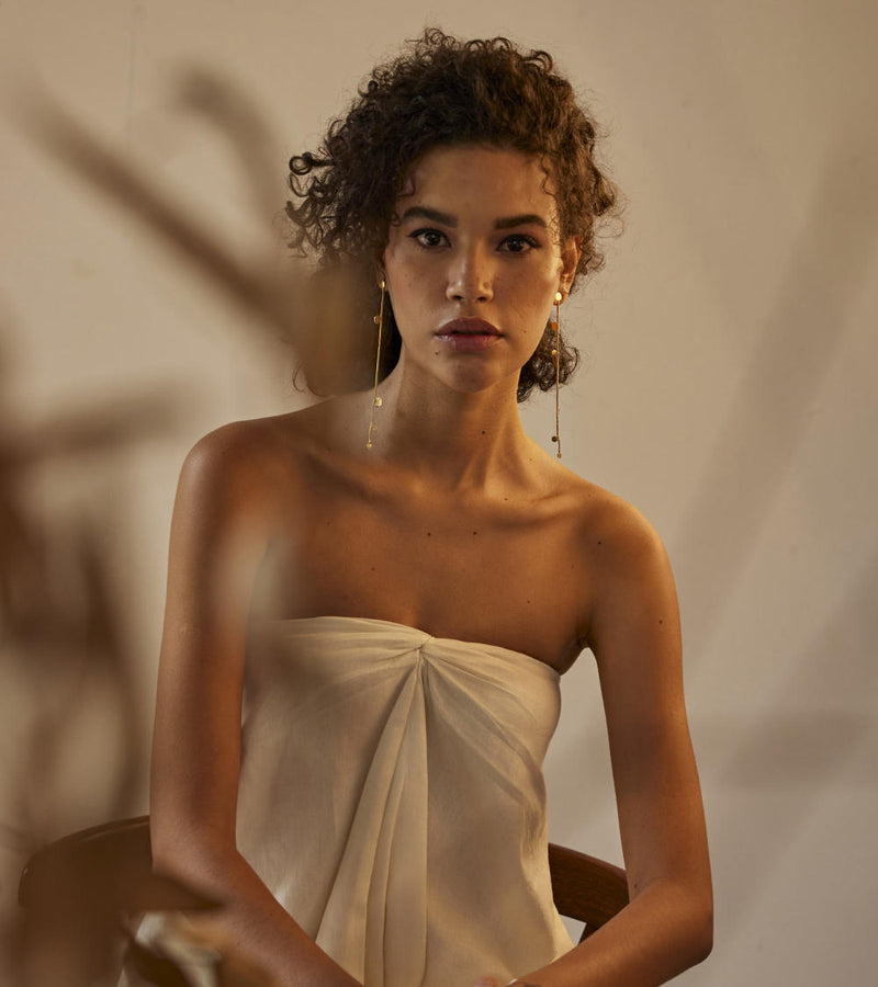 Rumi earring by Khara Kapas Jewellery for women in Singapore