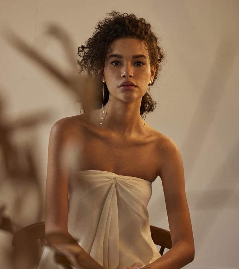 Rumi earring by Khara Kapas Jewellery for women in Singapore