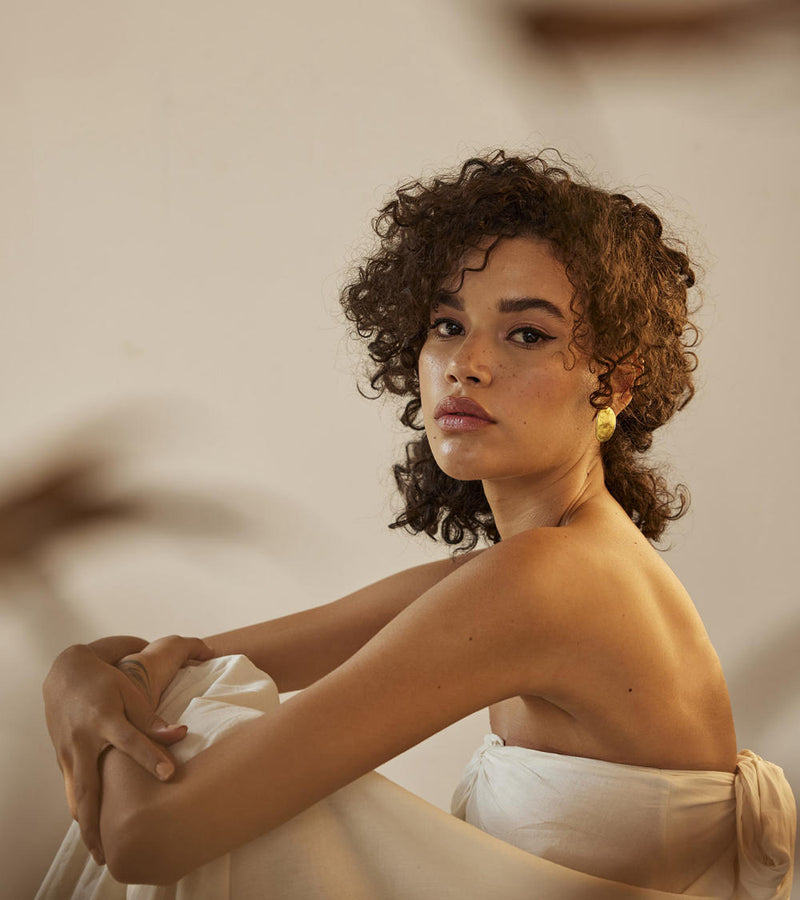 Akara earring by Khara Kapas Jewellery for women in Singapore